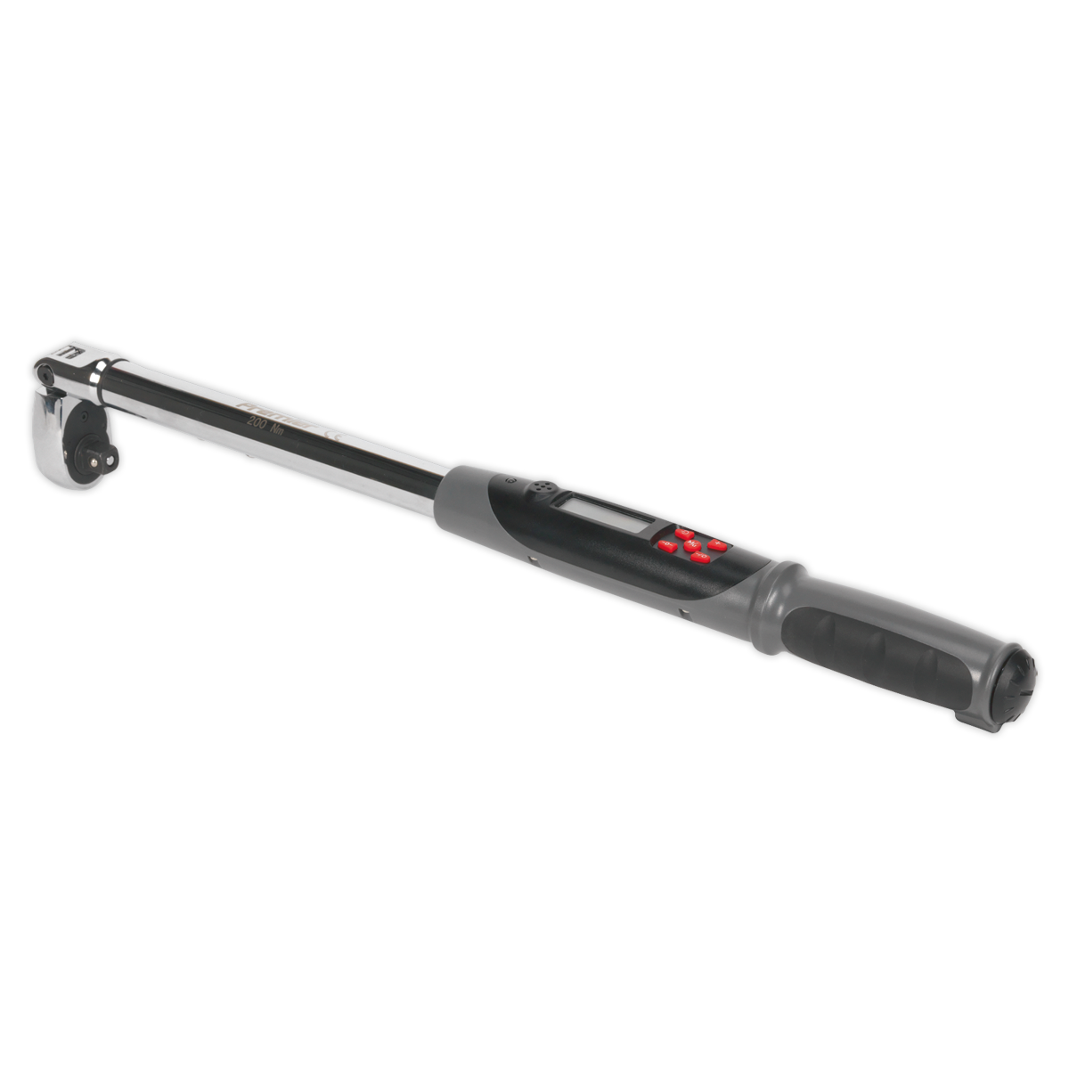 Premier Flexi-Head Digital Torque Wrench with Angle Function 1/2"Sq Drive 20-200Nm – additional supplier image