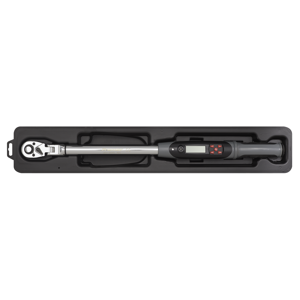 Premier Flexi-Head Digital Torque Wrench with Angle Function 1/2"Sq Drive 20-200Nm – additional supplier image