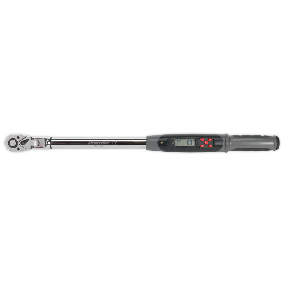 Premier Flexi-Head Digital Torque Wrench with Angle Function 1/2"Sq Drive 20-200Nm – additional supplier image
