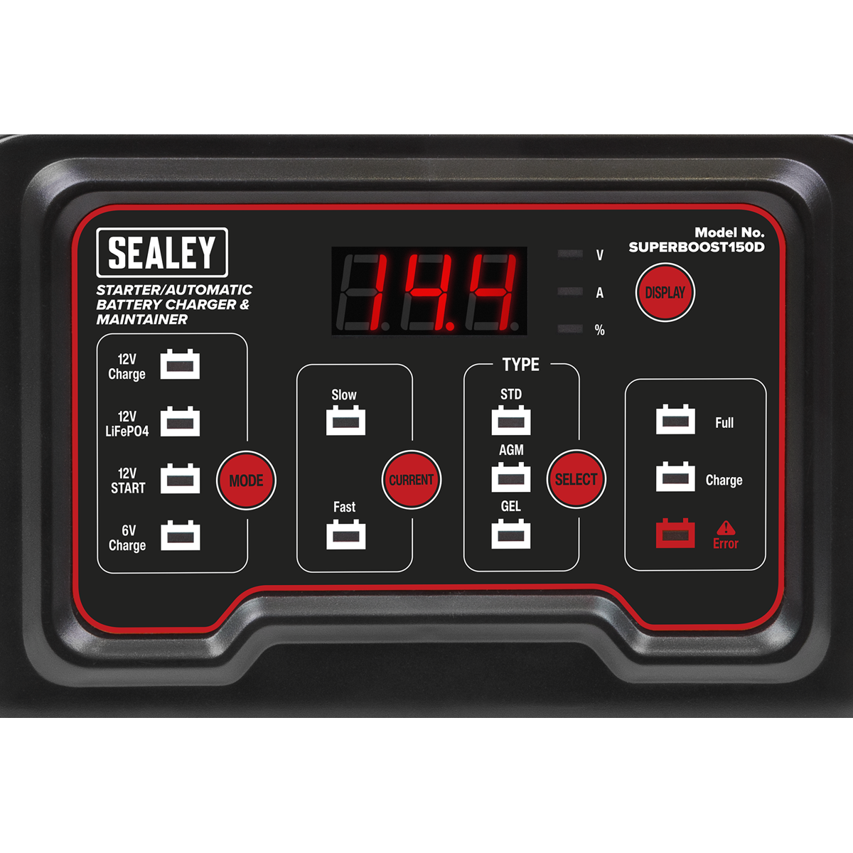 6/12V Automatic Battery Charger & Maintainer 150A Starter/15A – additional product view 6