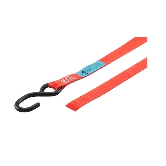 Wurth Ratchet Strap - Two Part with S-Hooks – 25mm x 6m