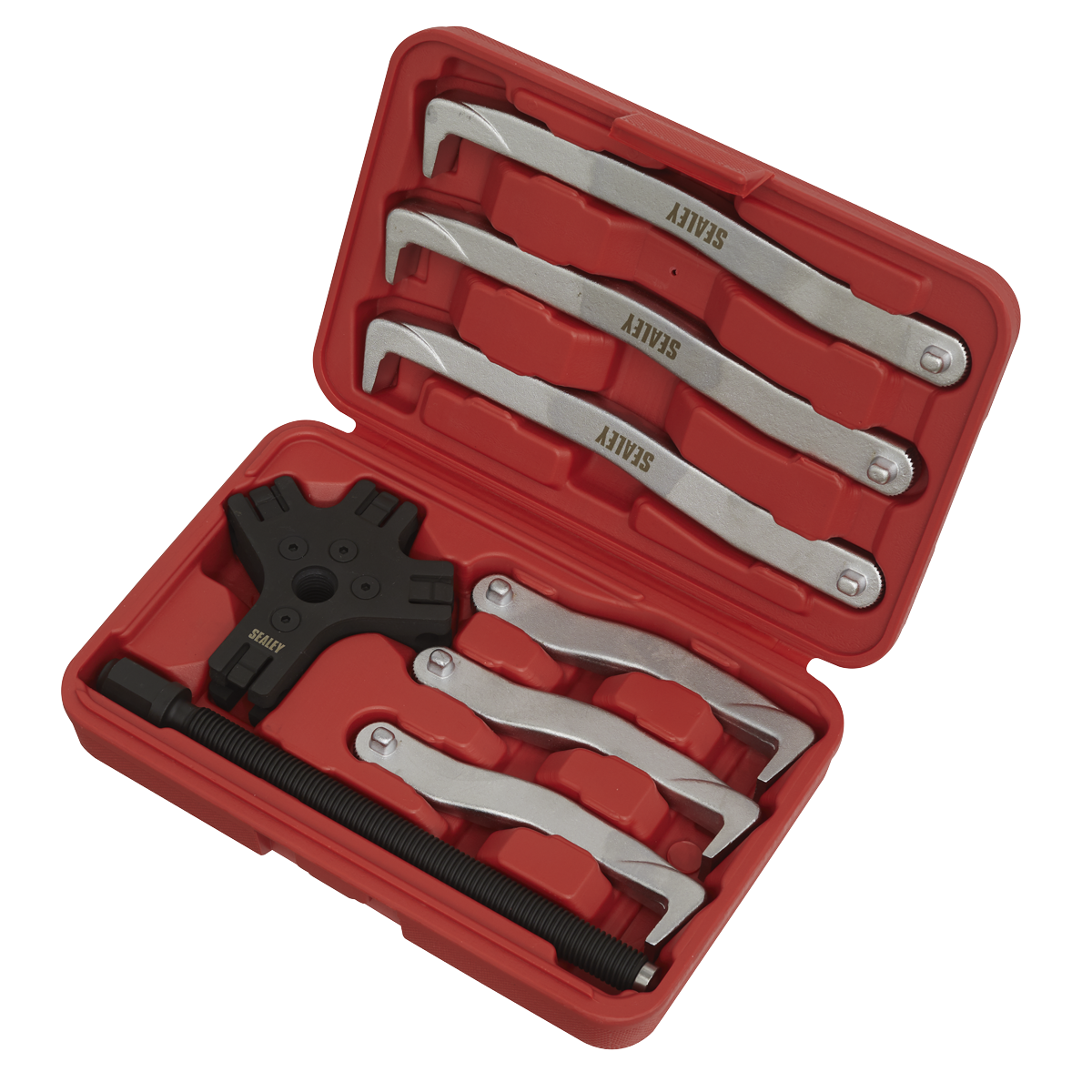 Fast Action Reversible Twin/Triple Leg Puller Set 150 & 220mm 8pc – additional supplier image