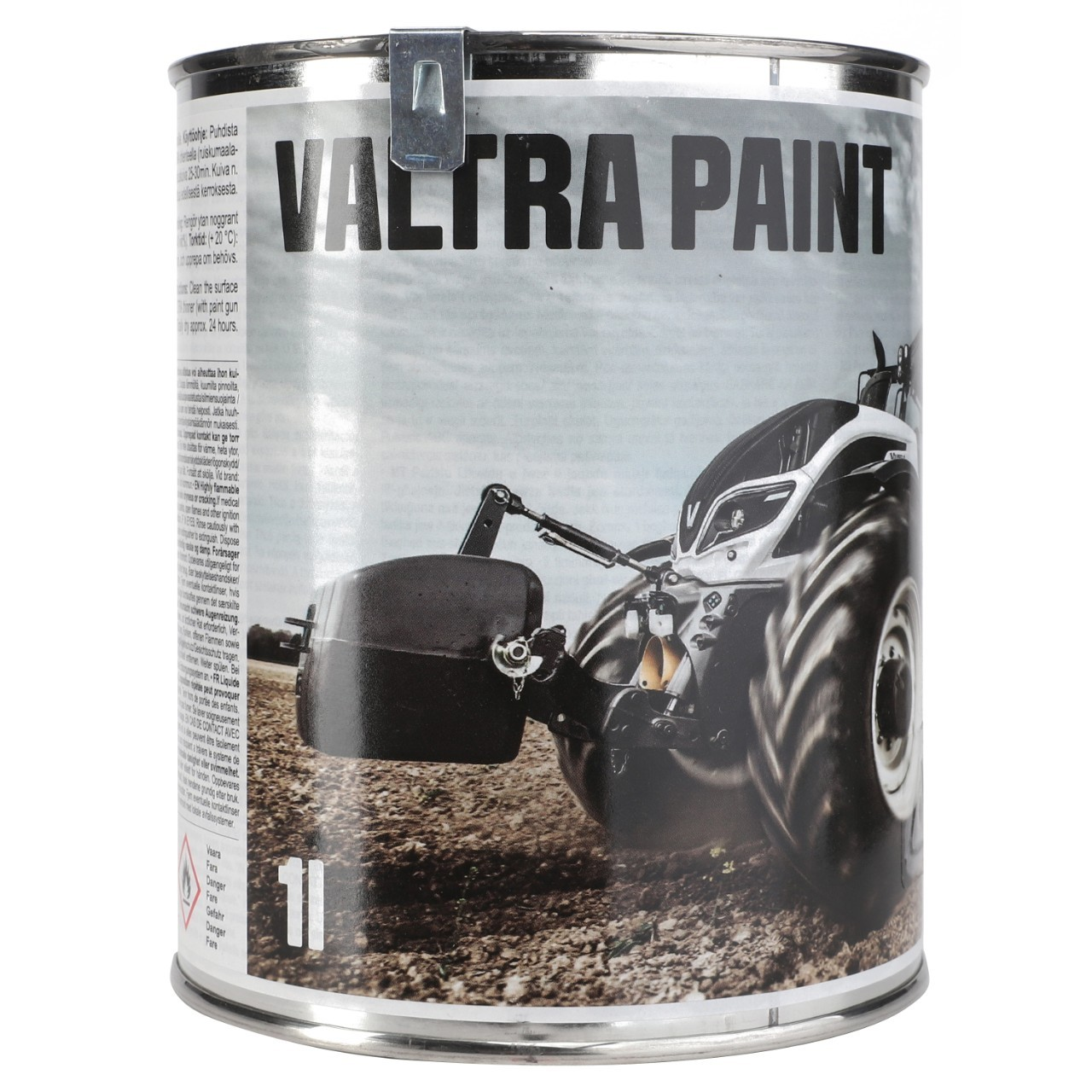 VALTRA BLACK PAINT 1L AGCO Part Number VUF4312