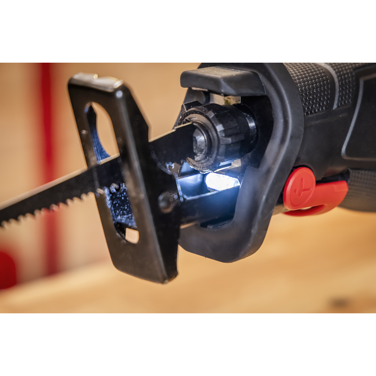 Sealey Premier SV20 Series Brushless Cordless Reciprocating Saw 20V 4Ah Kit - 2 Batteries – additional supplier image