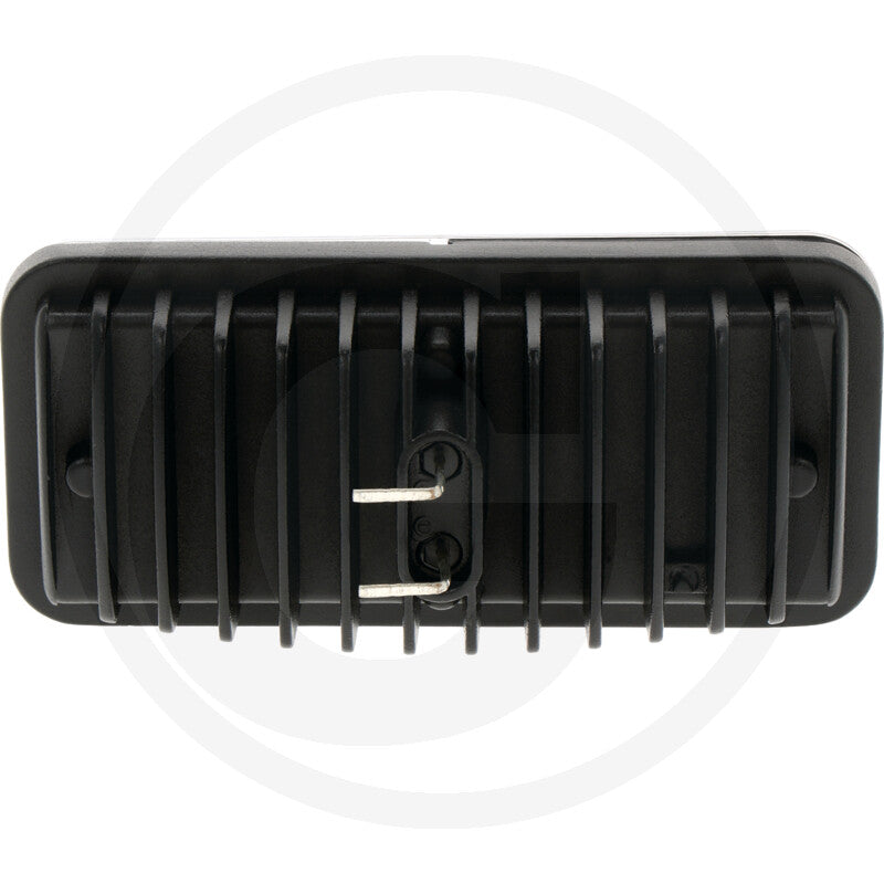 John Deere-fit 20W rectangular LED work light, alternate view