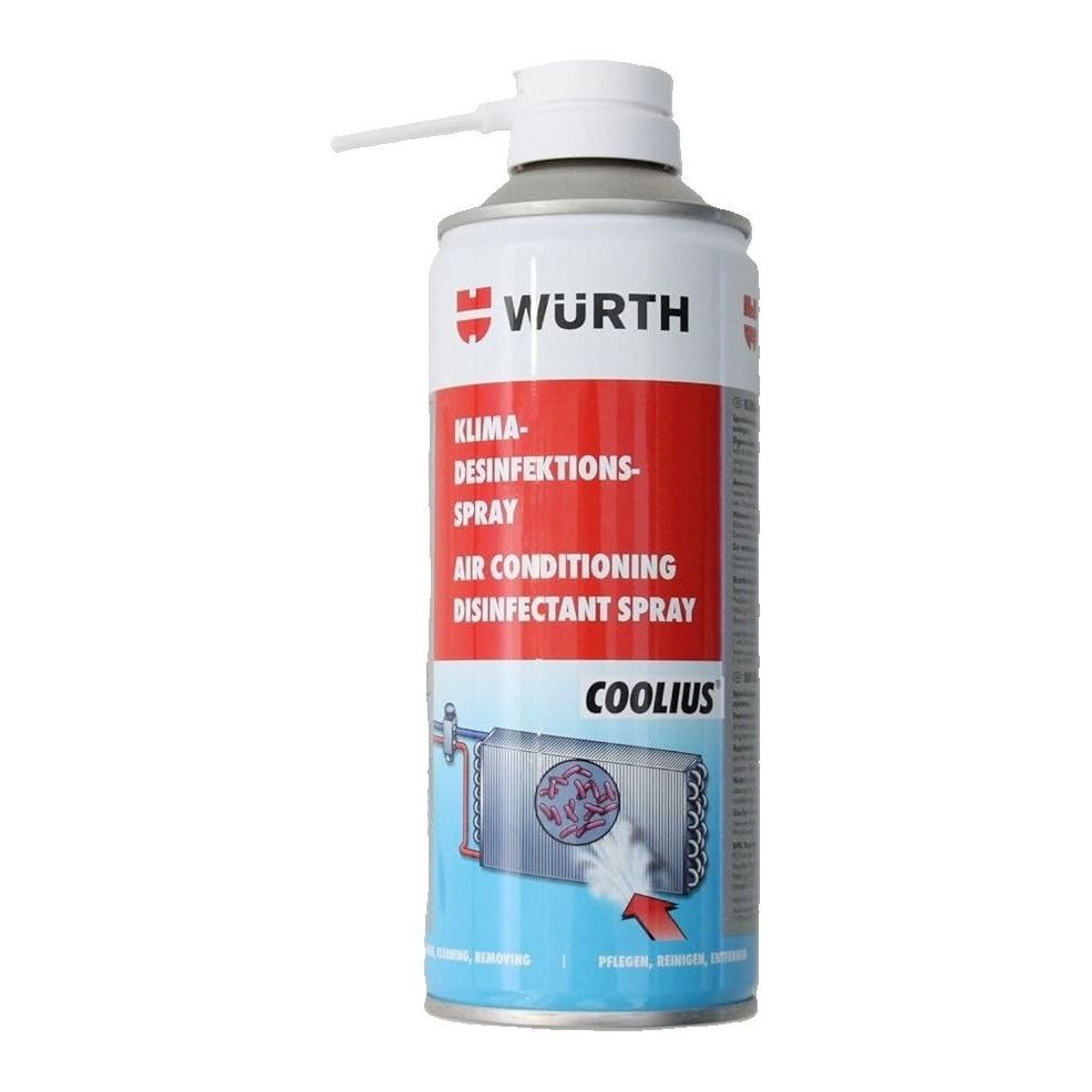 Air conditioning disinfectant spray from Wurth 089376410