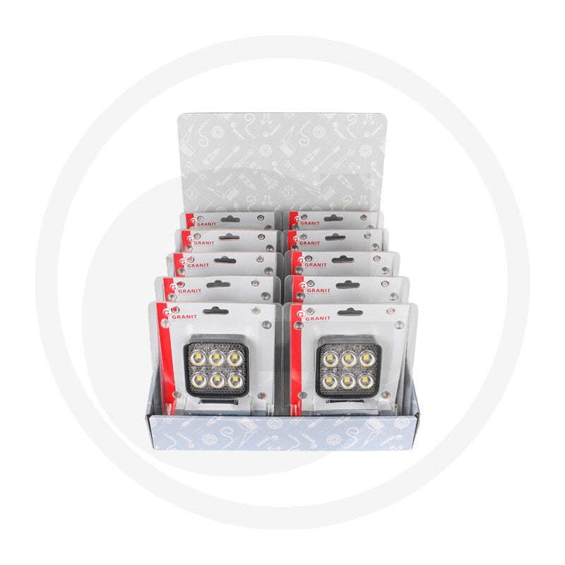 Ten NIGHTSHIFT LED work lights