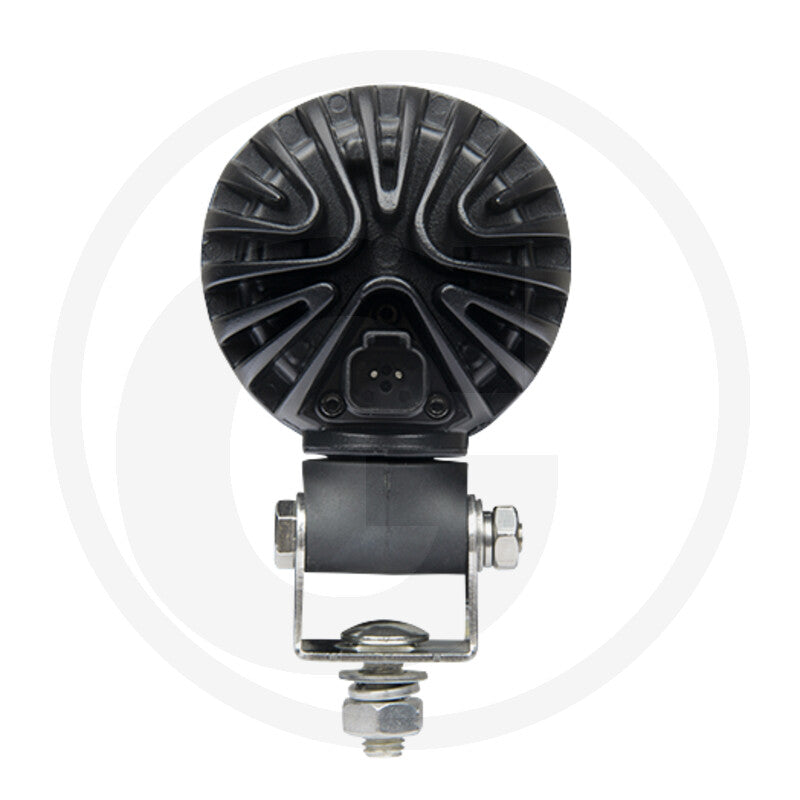 NIGHTSHIFT 18W round LED work light, mounting detail