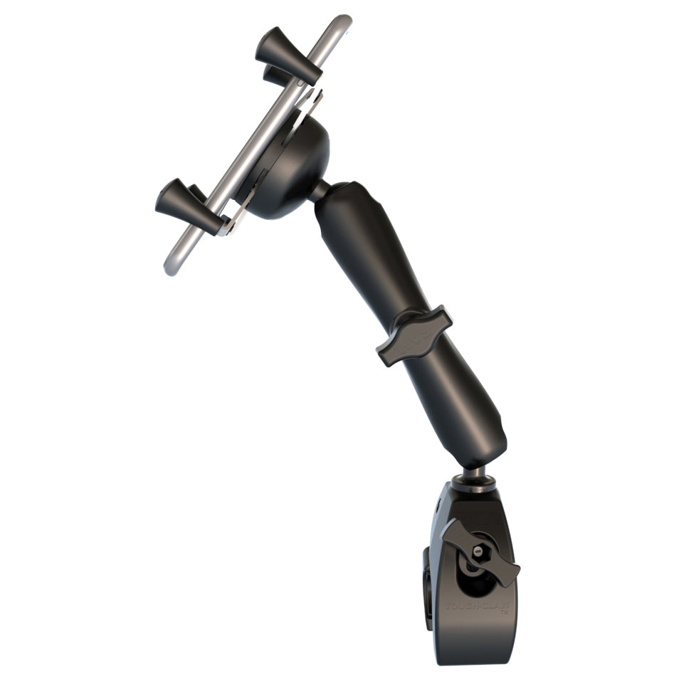 RAM® X-Grip® Phone Mount with RAM® Tough-Claw™ Small Clamp Base - Long