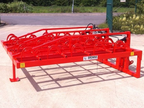 Browns Super Buzzard 3 Bale Handling Attachment