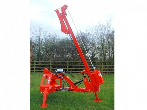 Browns Hydraulic Swing Round Post Hammer