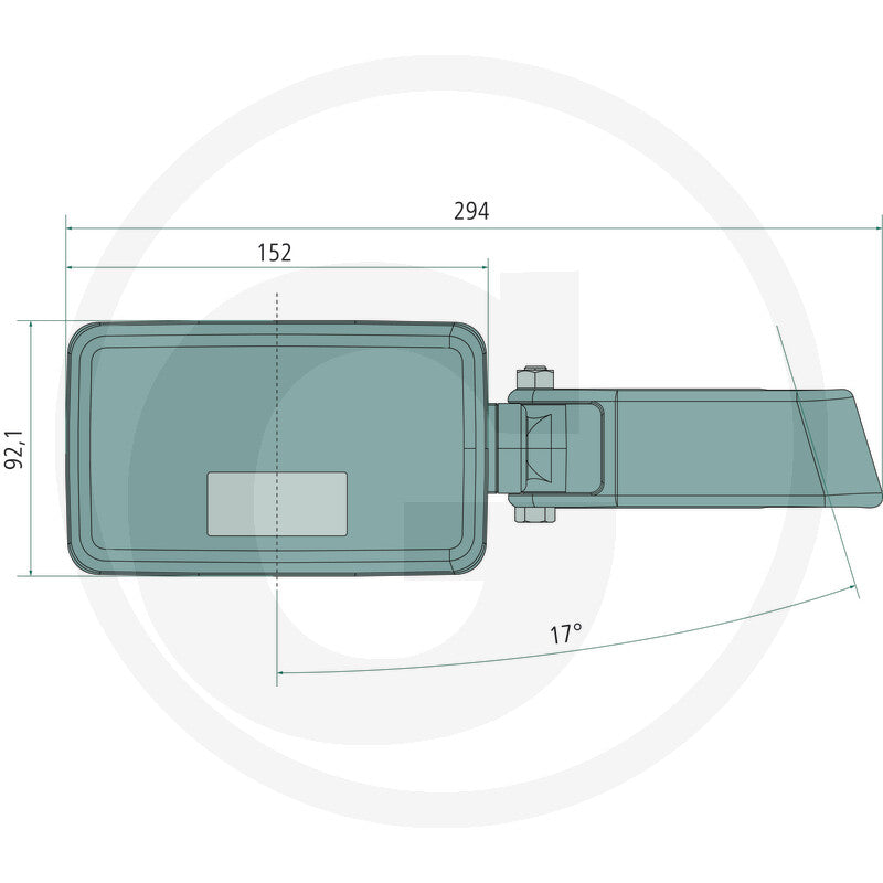 NIGHTSHIFT 60W LED work light dimensions, part 46480349