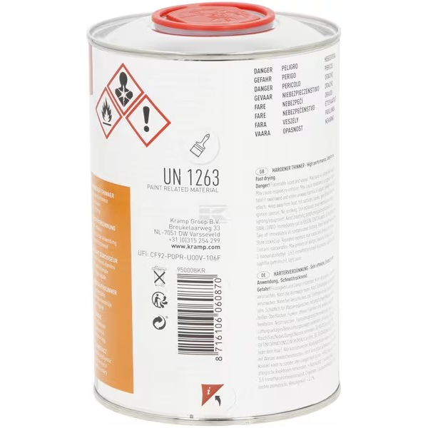 Kramp Hardener Thinner 1L 950008KR