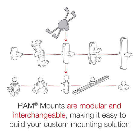 RAM® X-Grip® Large Phone Holder with Ball - B Size – additional supplier image