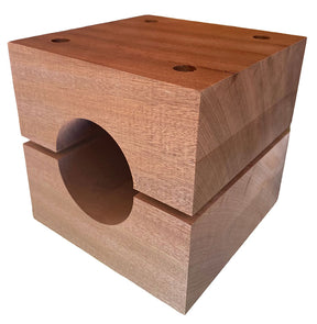 Wooden Roller Block Slurry Guzzler (Pair)