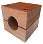 Wooden Roller Block Slurry Guzzler (Pair)