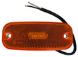 Lamp Marker Amber 12/24V E4 150mm Cable