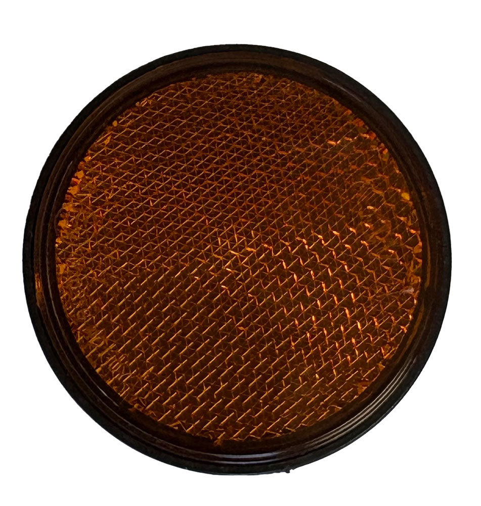 Reflector Round Amber 60mm