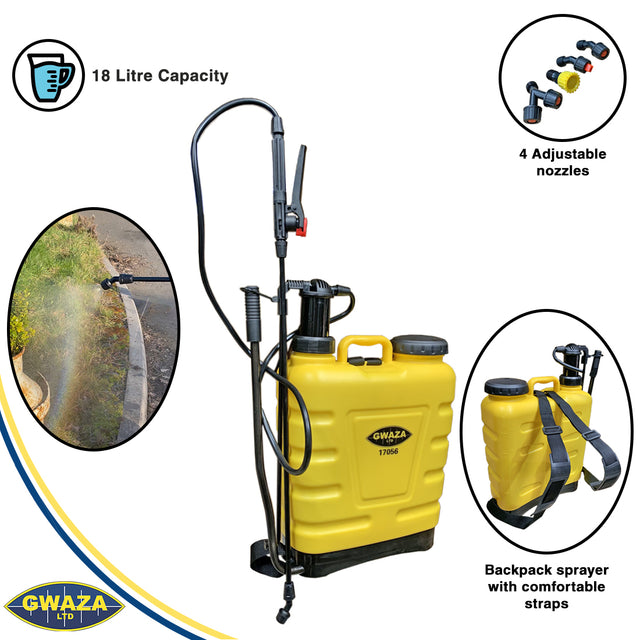 Backpack Sprayer with Hand Lance - 18 L