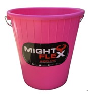 Hoof Proof Bucket - 5 Litre, Pink with Handle