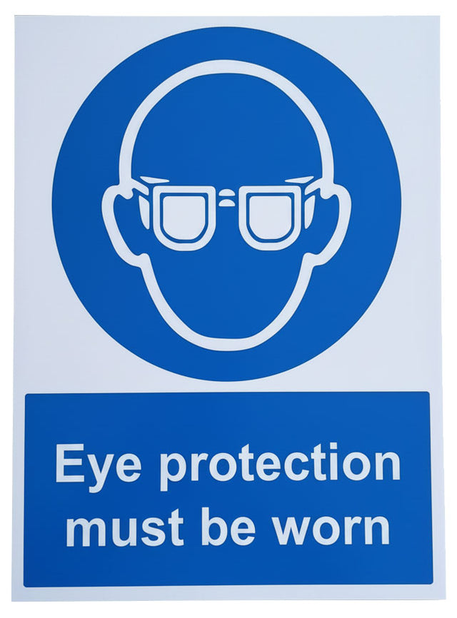 Sign Eye Protection Must Be Worn 400 x 300mm