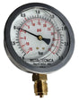 Slurry Glycerine Filed Mano-Vacuummeter 1/2 inch