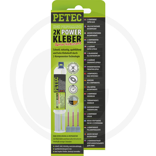 PETEC 2K Power High-Performance Adhesive 11 ml