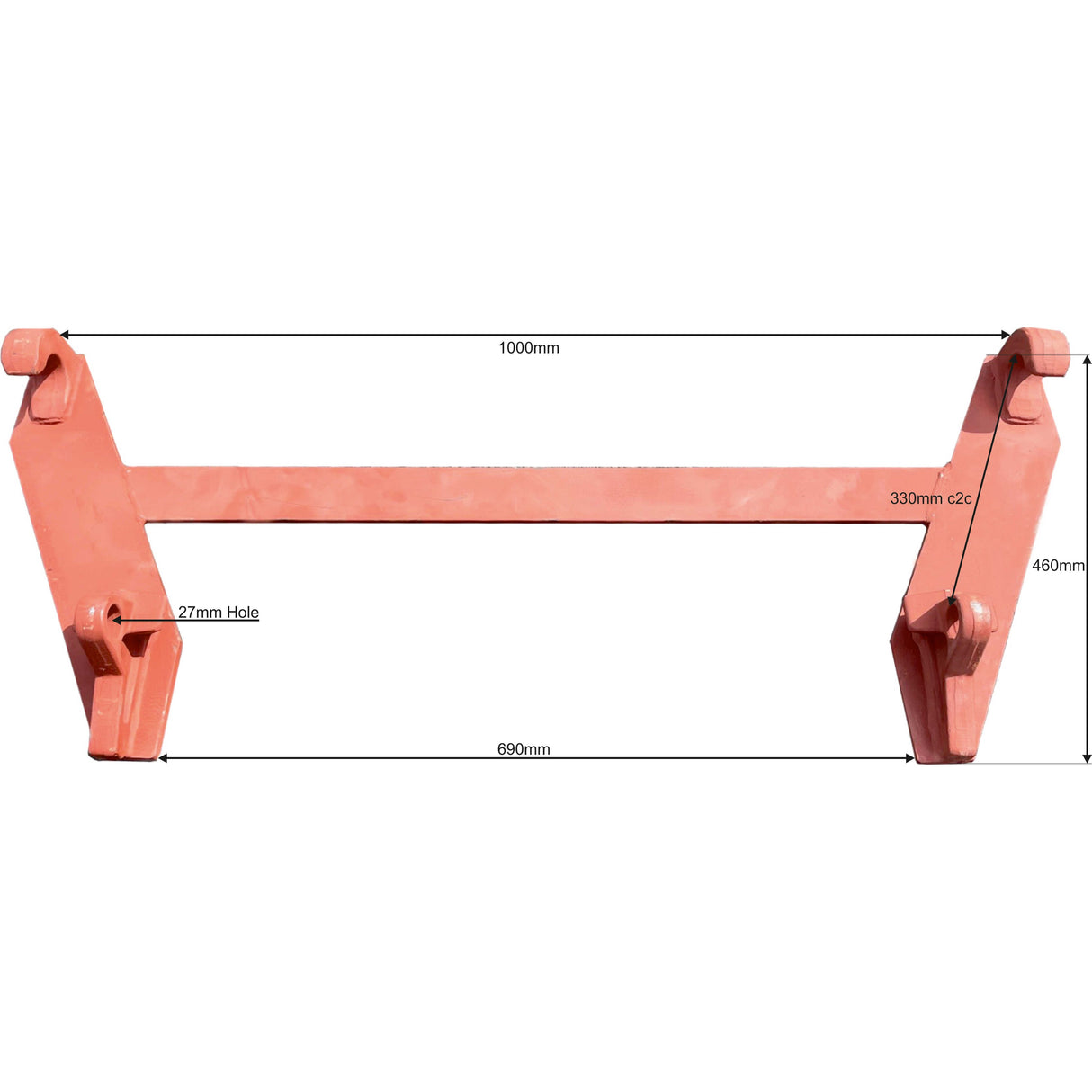 Loader Bracket Euro 8 Loader