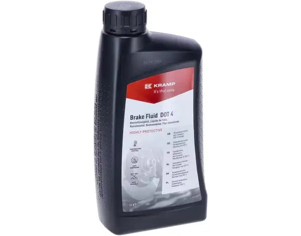 Brake Fluid 1L – Synthetic DOT-4 by Kramp
