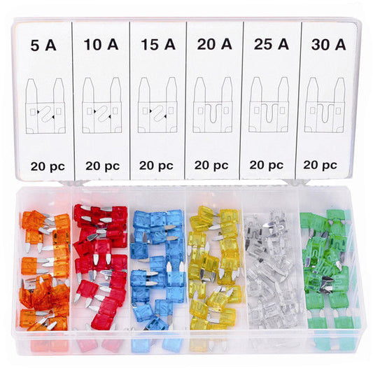 Workshop Kit Mini Auto Fuse Kit – 120 Piece