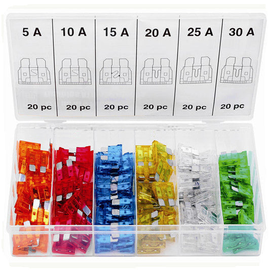Workshop Kit Auto Fuse Kit – 120 Piece