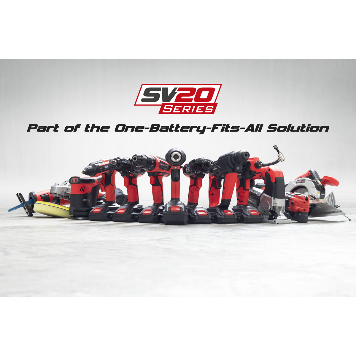 Sealey SV20 Series 150mm Cordless Circular Saw Kit 20V - 2 Batteries – additional supplier image