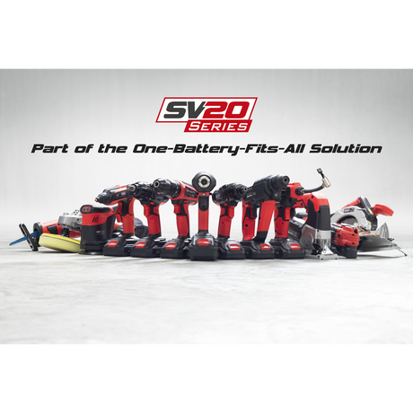 Sealey SV20 Series Cordless Reciprocating Saw 20V - 2 Batteries – additional supplier image