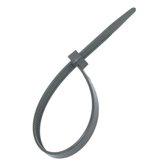 250 x 7.8mm  Heavy Duty Cable Ties – Black - Pack of 100