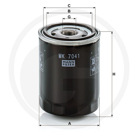 MANN FILTER WK7041 Fuel Filter additional view