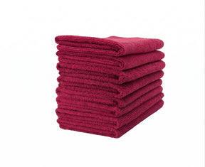 Microfibre Cloths XL Lightweight 10pc LIGHT RED
