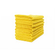 Microfibre Cloths XL Lightweight 10pc YELLOW