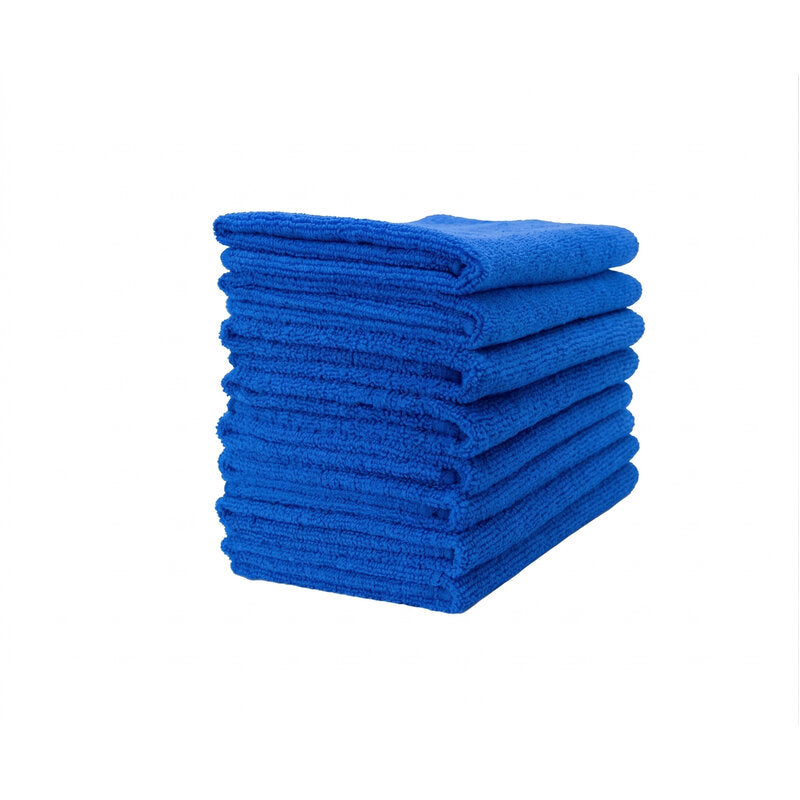 Microfibre Cloths XL Lightweight 10pc BLUE
