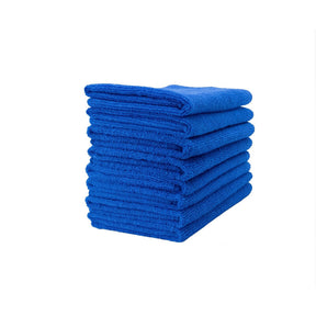 Microfibre Cloths XL Lightweight 10pc BLUE