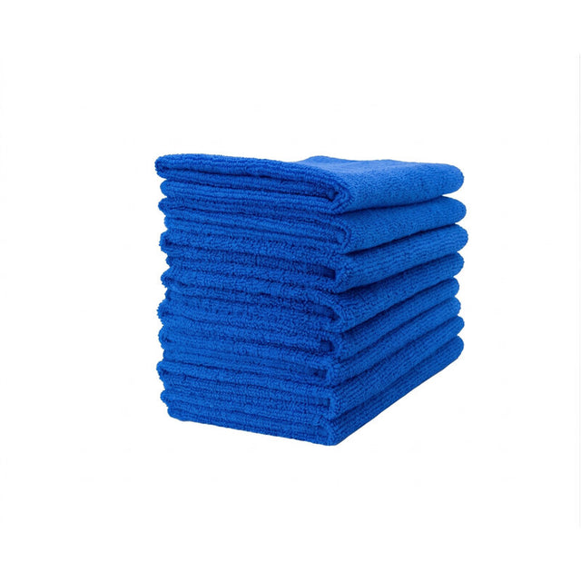 Microfibre Cloths XL Lightweight 10pc BLUE
