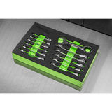 Siegen Stubby Combination Ratchet Spanner Set in EVA Foam Tray 12pc – additional product view 7