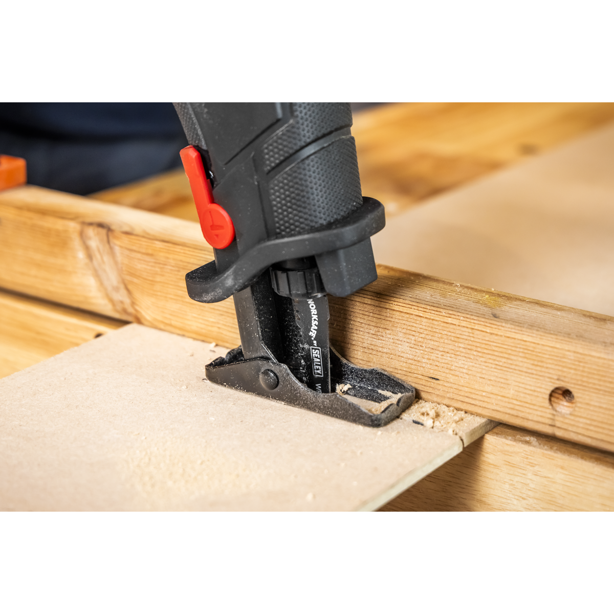 Sealey Premier SV20 Series Brushless Cordless Reciprocating Saw 20V 4Ah Kit - 2 Batteries – additional supplier image