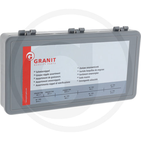 GRANIT Metric Grease Nipple Assortment – 110 pcs., in plastic case – additional supplier image