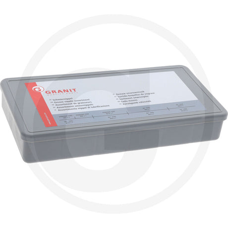 GRANIT Metric Grease Nipple Assortment – 110 pcs., in plastic case – additional supplier image