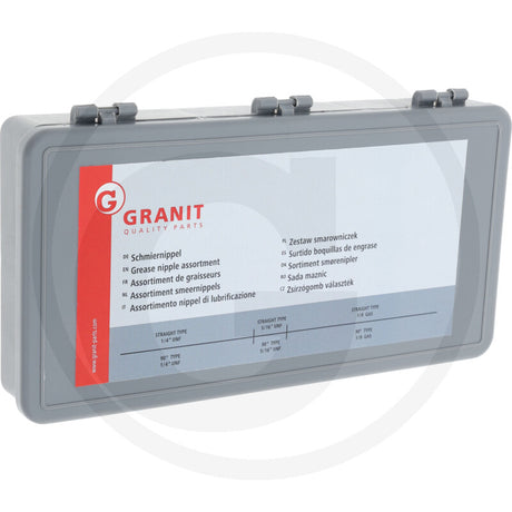 GRANIT Imperial Grease Nipple Assortment – 140 pcs., in plastic case – additional supplier image