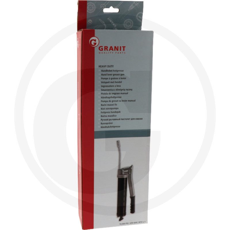 High-Pressure Hand Lever Grease Gun – 400 g Cartridge type