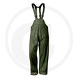 PU Waterproof Bib & Brace Trousers – Olive
