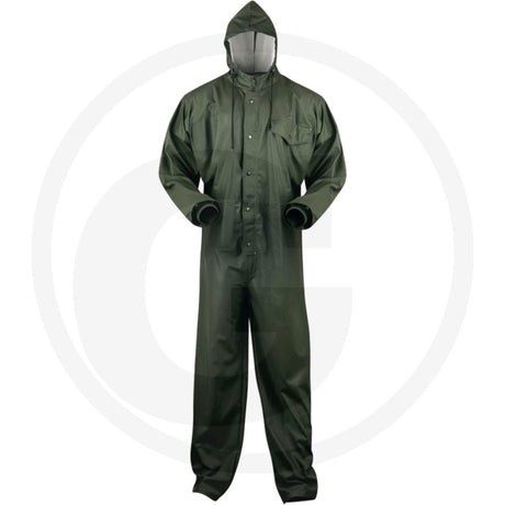 NORWAY PU Waterproof Coveralls – Olive