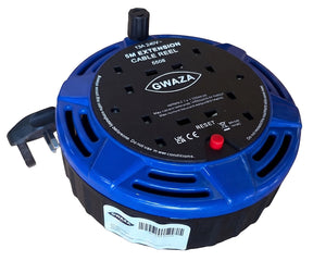 Extension Reel 4Way 5m Thermal Cut Off 240V-13A