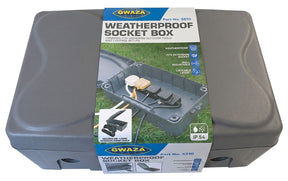 Extension Lead 6m Weatherproof Box 5 Hole
